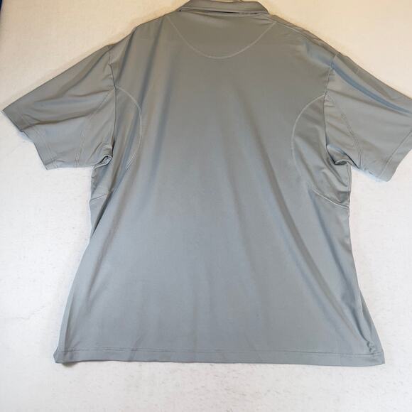 Ping Golf Polo Shirt Mens XL Lt Grey Peninsula Hotel Chicago Stretch Performance - Picture 9 of 13